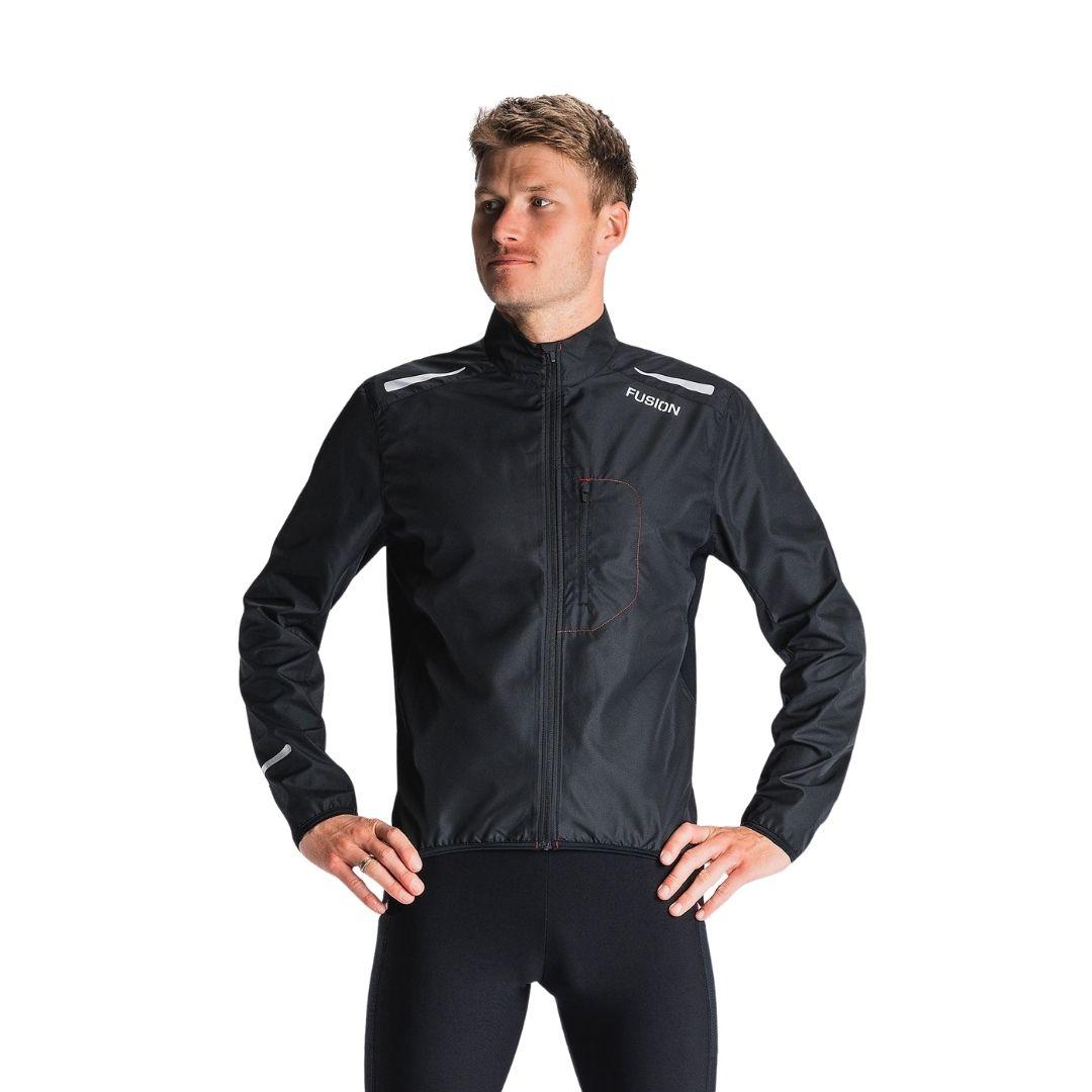 Fusion Herren S1 Run Jacket schwarz