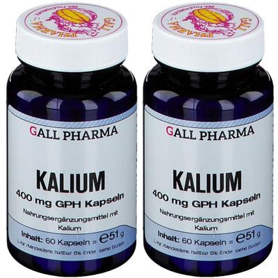 Kalium 400 mg GPH Kapseln 2x 2x60 St