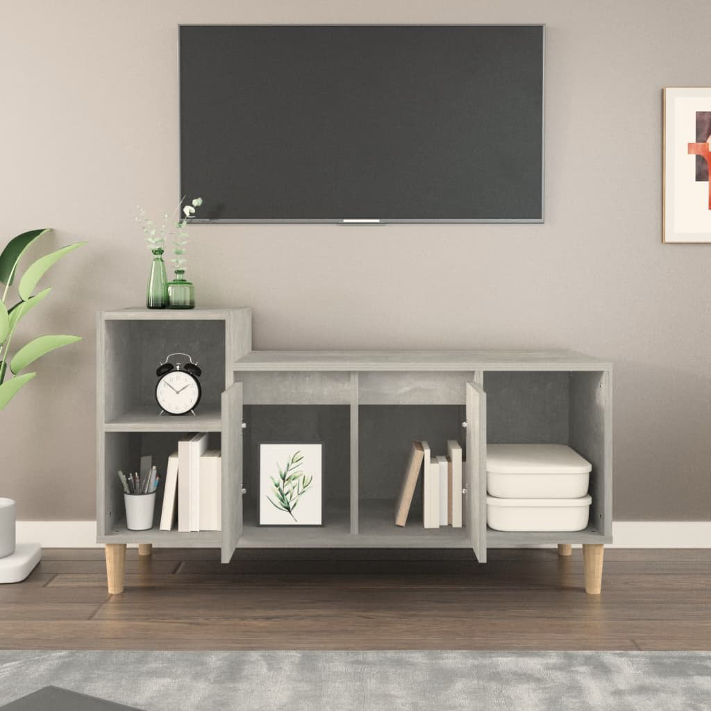 Metro TV Stand for TVs up to 40" Concrete Grey/Oak 40"
