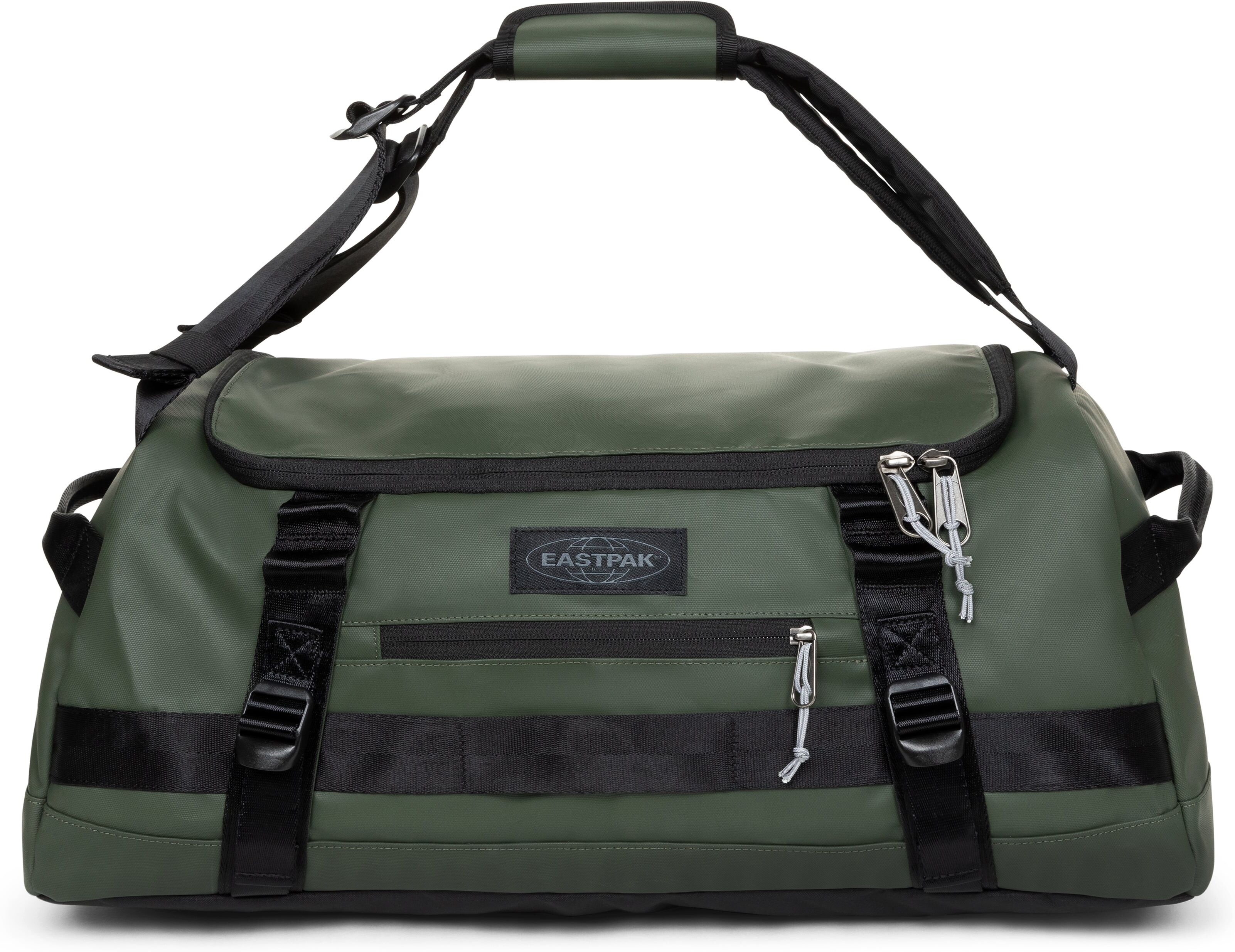 Eastpak Duffel Pack Tarp Medium Duffle Bag & Backpack - Tarp Forest