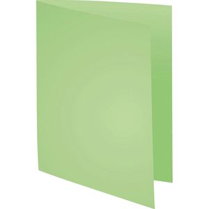 Exacompta Aktendeckel Forever Foldyne A4, lindgrün, 220 g/m² Recycling-Karton, f. 200 Blatt, 100 Stück
