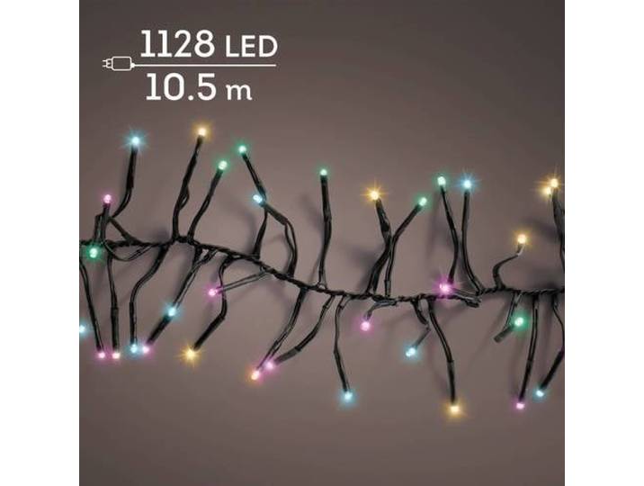 Lumineo kerstboomverlichting (500 leds) gekleurd