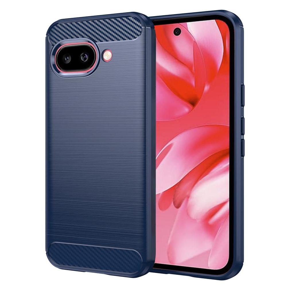 Techsuit - Carbon Silicone - Google Pixel 9a - Blue (Google Pixel 9a) (56364046)