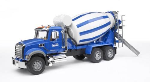 bruder Baufahrzeug Modell Mack Granite Betonmischer Fertigmodell LKW Modell