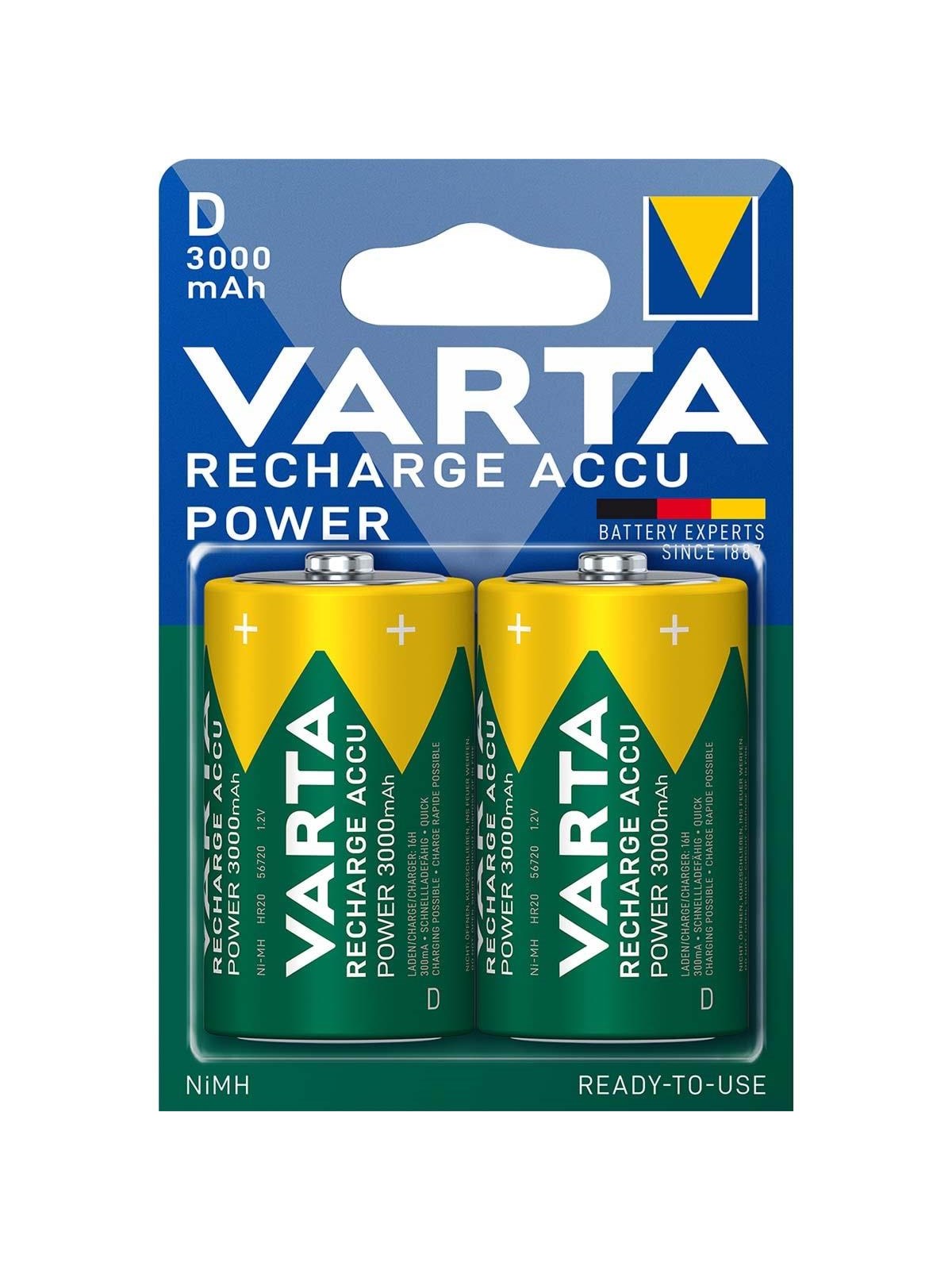 VARTA Power Accu D 3000mAh B2