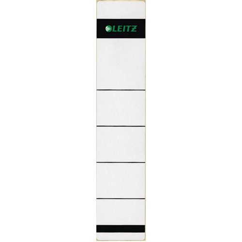 LEITZ 10 Ordneretiketten 1643 grau für 5,0 cm Rückenbreite