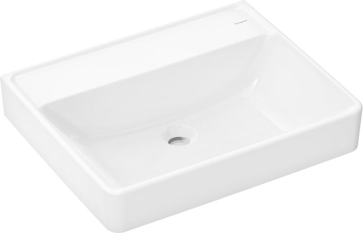 Hansgrohe Waschtisch Xanuia Q 600x480mm, o. HL/ÜL, SmartClean, weiß (61151450)