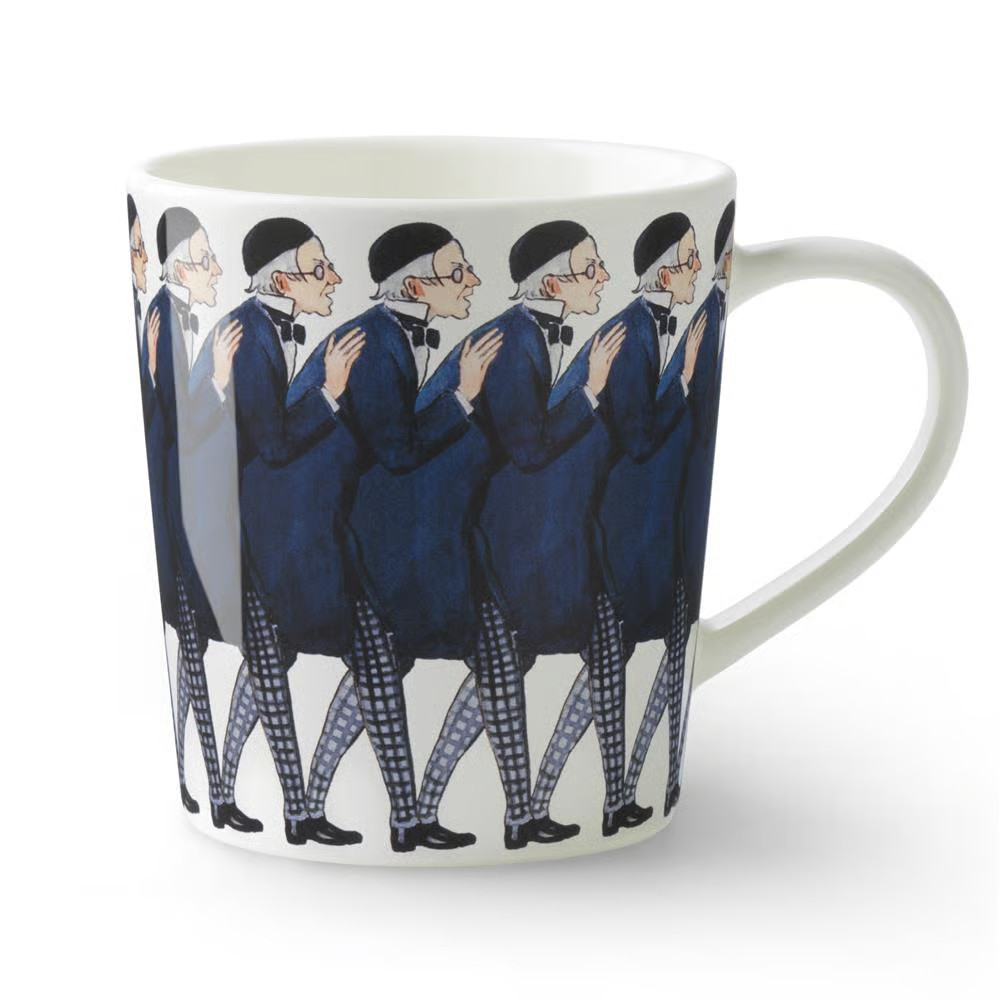 Design House Stockholm Uncle Blue mok met oor 40 cl