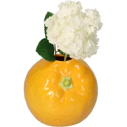 Vase in Orangenform – Fruchtige Dekoration für Tisch & Küche