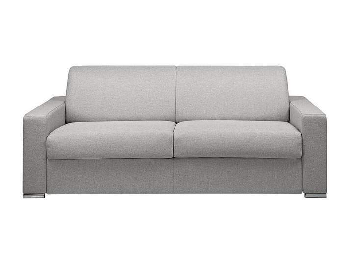 Canapé convertible polyester 4 places gris}