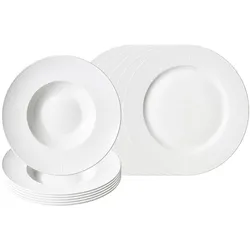 Ritzenhoff & Breker, Geschirrset, Saphir Pizza- und Pasta-Set (12 Stk.)