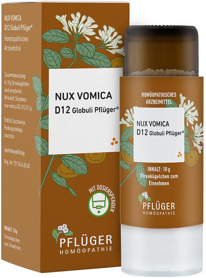 Nux Vomica D12 Globuli Pflüger