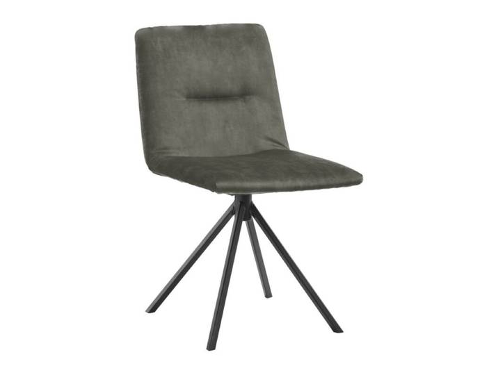 Musterring JustB! SP500 Stuhl in Velours mit Stativgestell - Velours S4139 hunter - ohne Funktion Drehfunktion, Rückholfunktion Modern, Zeitlos