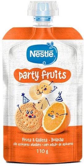 Nestlé Pacotinhos Fruta/Bolacha110g 12M+