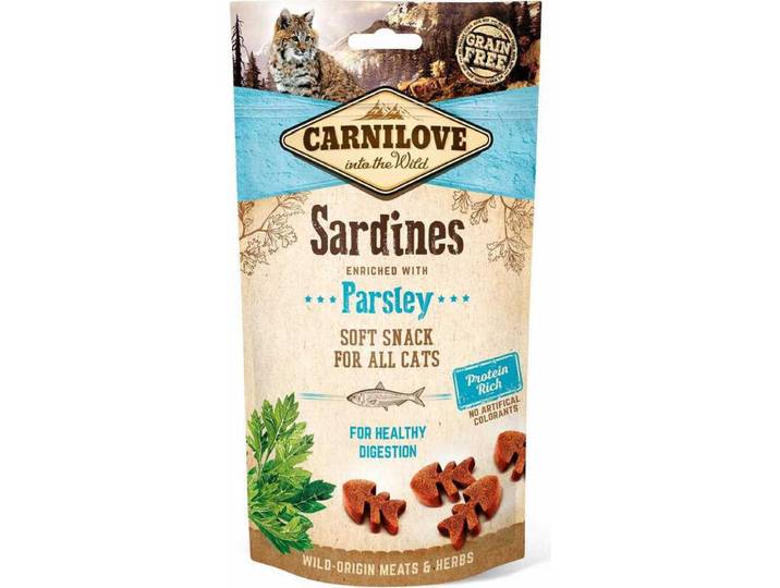 Snack moelleux aux sardines et à la persillette 50 g