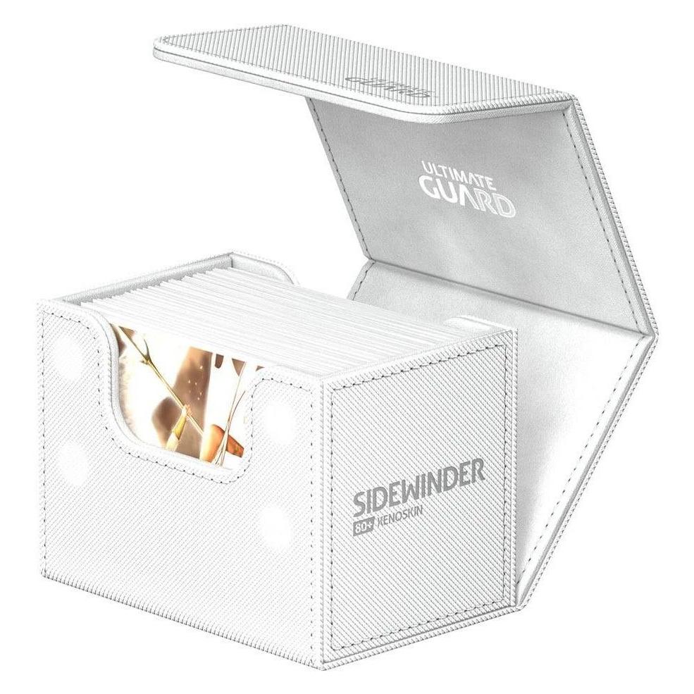 Ultimate Guard Kartenbox XenoSkin Sidewinder Monocolor 80+ Weiss (UGD011203)