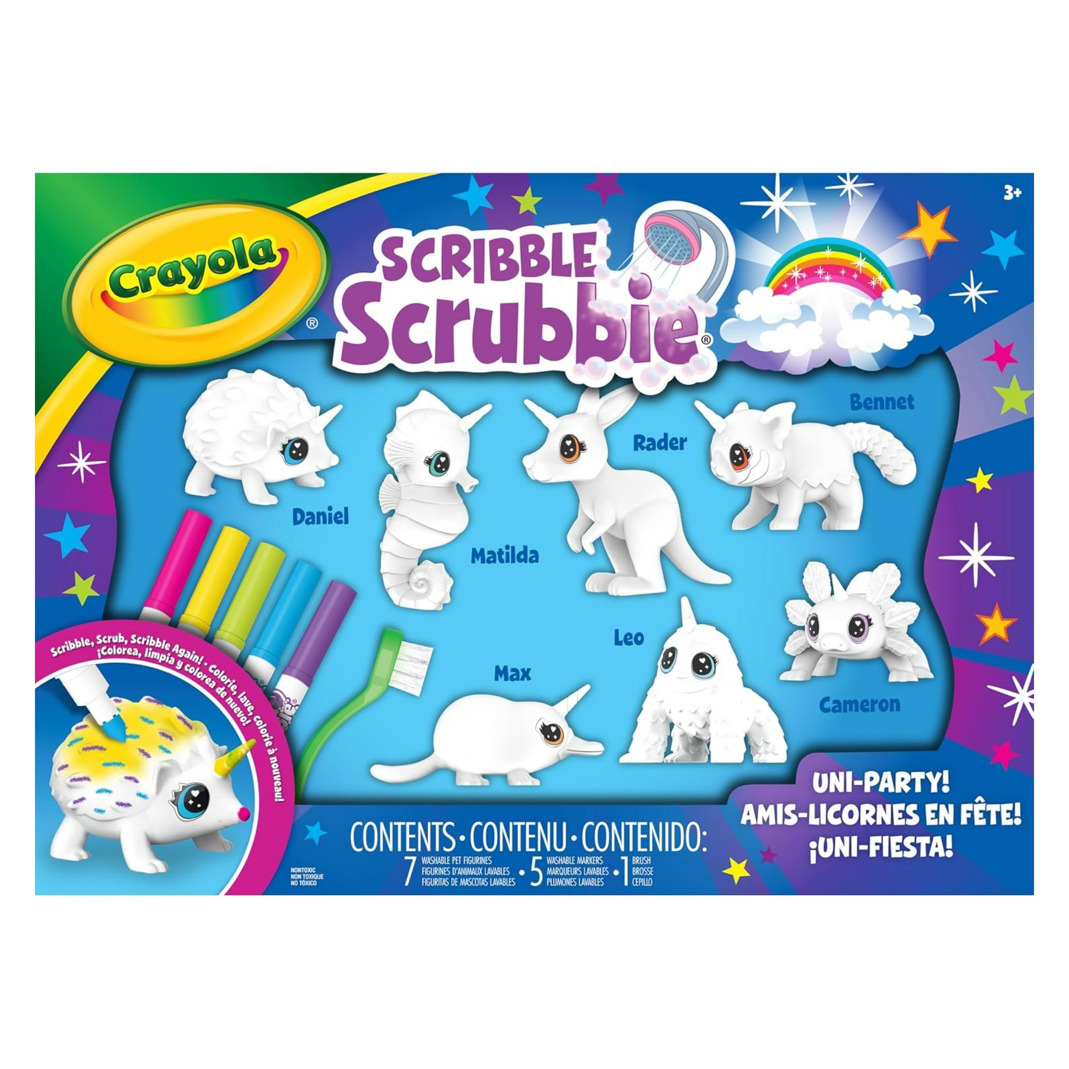 Crayola Uni-Pets Party SCRIBBLE SCRUBBLE (358-740004)