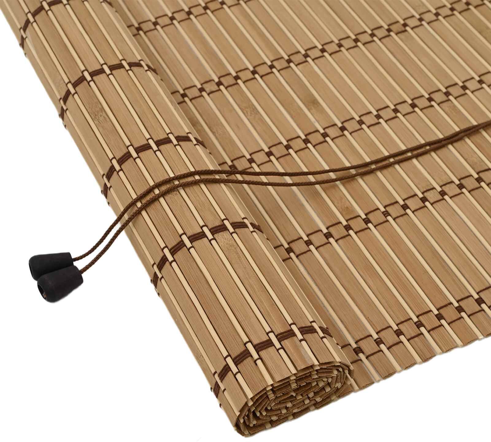 vidaXL Store enrouleur Nature 50 x 220 cm Bambou