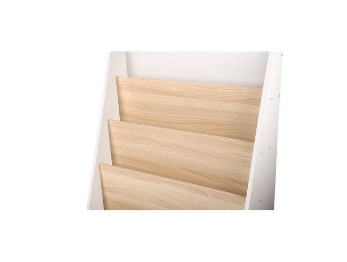 LuxusKollektion Kinderregal Kinderbücherregal 4 Fächer Weiß 71x61x30cm, 1-tlg.