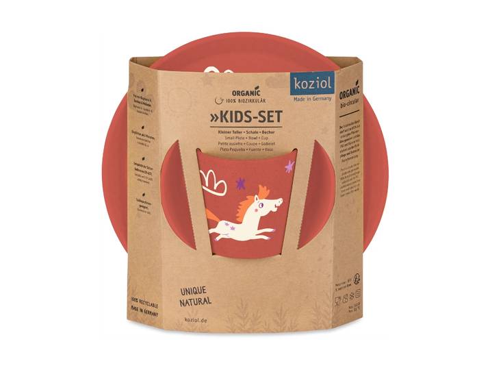 Koziol Service enfant Connect 3 pièces Drömmar