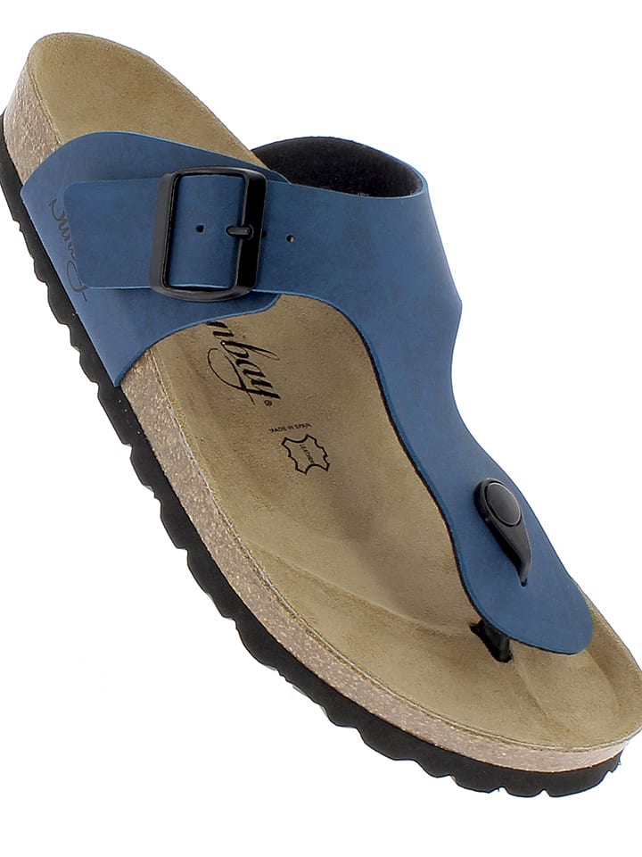 Sunbay Zehentrenner "Camelia" in Blau - 45