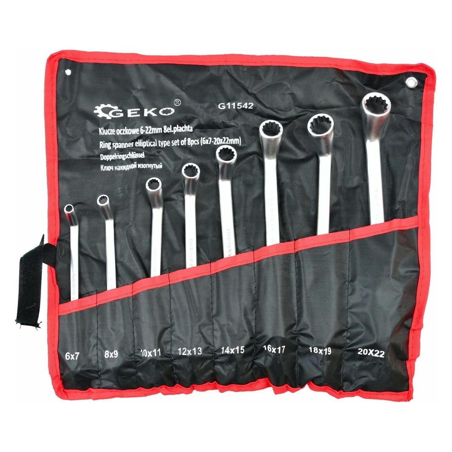 GEKO Steckschlüssel-Satz 8-tlg., 6-22mm (G11542)