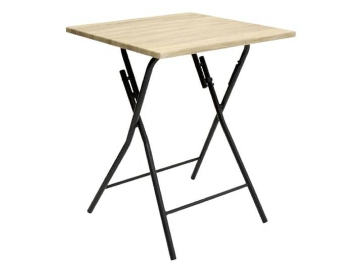 Five - Table Pliante 2 Places en Bois Clair 60 x 60 cm