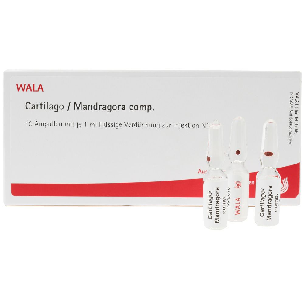 CARTILAGO/Mandragora comp.Ampullen 10x1 ml Ampullen