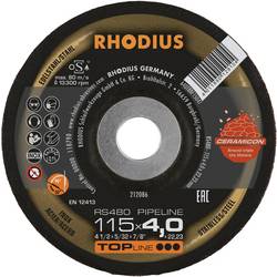 Rhodius 212086 RS480 PIPELINE Schruppscheibe Edelstahl, Stahl 25 St.