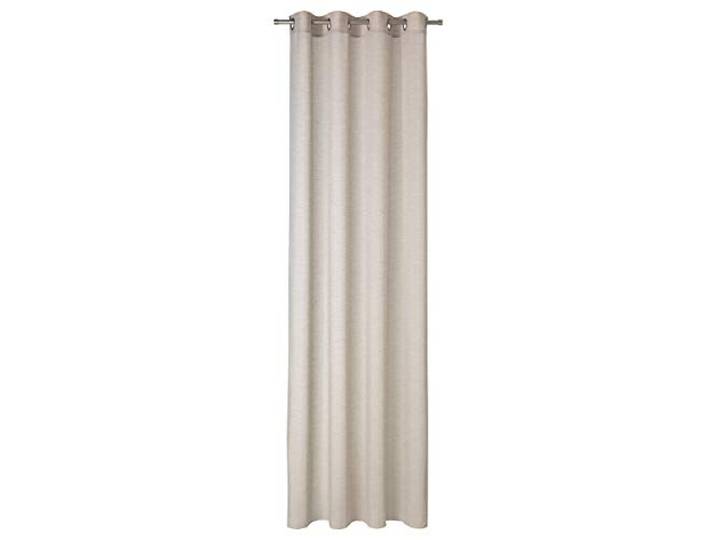 Deko Trends Neutex for You! Allure Ösenschal, halbtransparenter Schal Vorhang,245 x 140 cm, Taupe