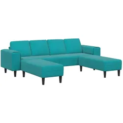 vidaXL, Sofa + Bettsofa, Will (mit Ottomane)