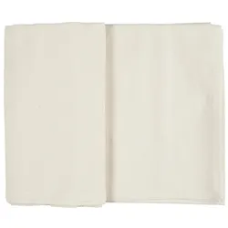 IB Laursen Baumwoll Tischdecke länglich, 250 x 150 cm, butter cream