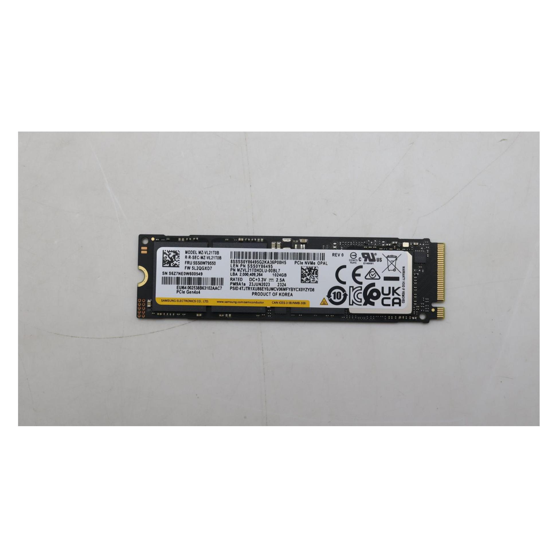 Lenovo Ssd asm (1000 GB, M.2 2280) (5SS0W79550)