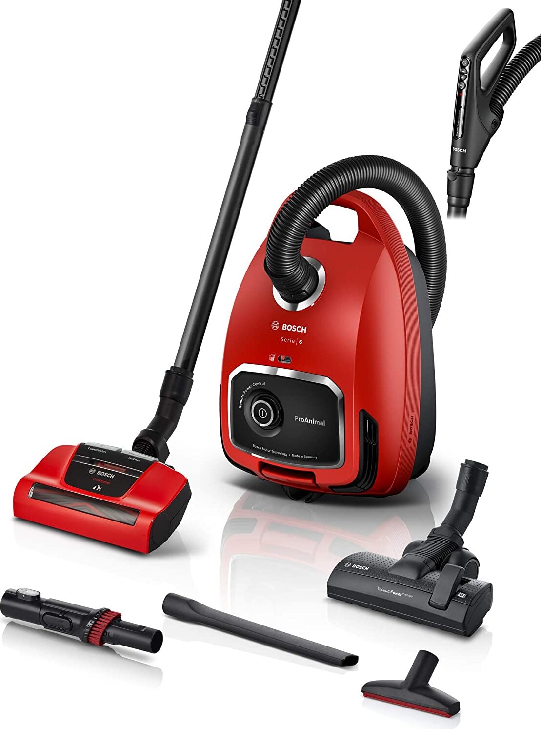 Bosch Serie 6 BGL6TPET, 700 W, Trommel-Vakuum, Trocken, Staubbeutel, 4 l, HEPA