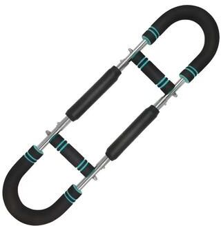 Healfit Counter Adjustable High Quality Arm Exerciser Home Chest Expander With Wrist Strength Trainer For Shoulder Arm Chest Workout blue