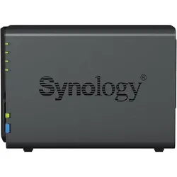 Synology DS223 (2 x 8 TB, WD Red Plus), NAS, Schwarz