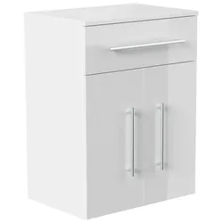 Badmöbel Levana- XL weiss hochglanz