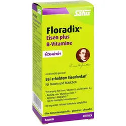 Floradix Eisen plus B Vitamine Kapseln