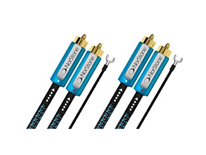 Norstone SKYE Cable 2 x RCA M M masse 0 6m