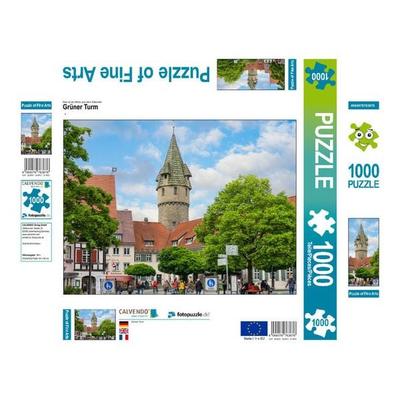CALVENDO Puzzle Grüner Turm 1000 Teile Lege-Größe 640 x 480 cm Foto-Puzzle Bild von Dirk Meutzner