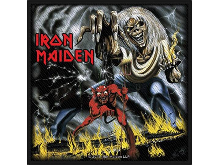 Rock Off Iron Maiden - Number Of The Beast (Toppa) Merchandising Ufficiale