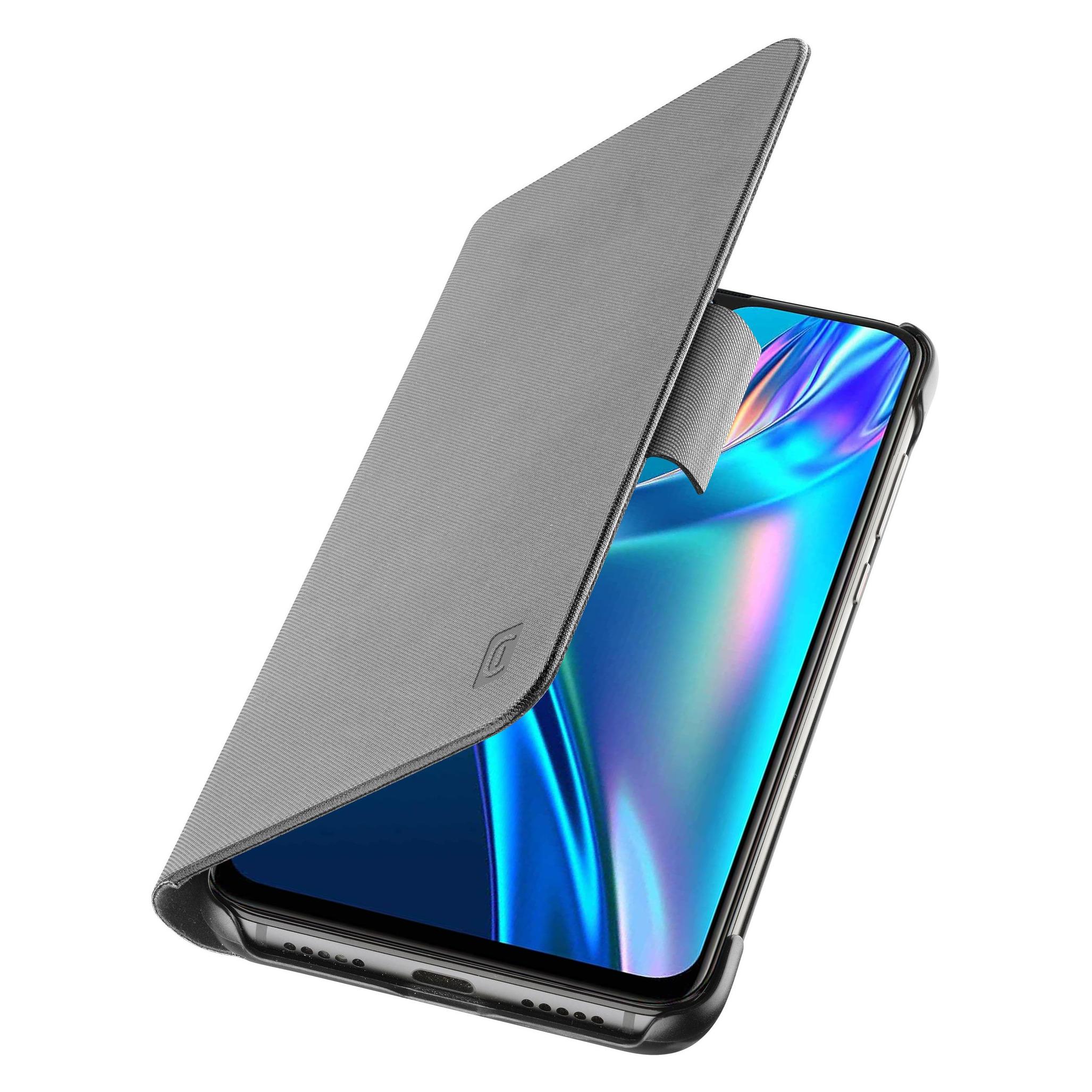Cellularline Book Handy-Schutzhülle 16,5 cm (6.5" ) Geldbörsenhülle Schwarz (Samsung Galaxy A12) (BOOK3GALA12K)