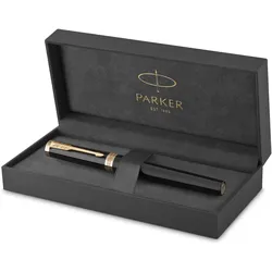 Parker Pen, Schreibstifte, PARKER Rollerball Ingenuity Schwarz glänzend GT (F, schwarz) (1x)