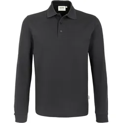 Longsleeve-Poloshirt "PERFORMANCE" 815 - XXL - karbongrau