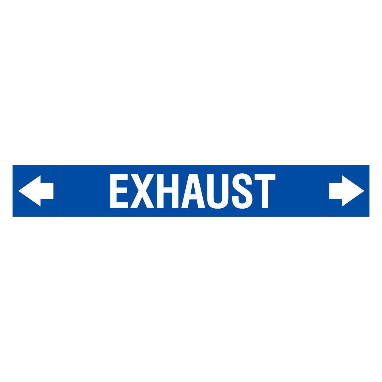 Brady ASME - Rohrmarkierer - Exhaust (ASMEPM-100X690MM-EXHAUST)