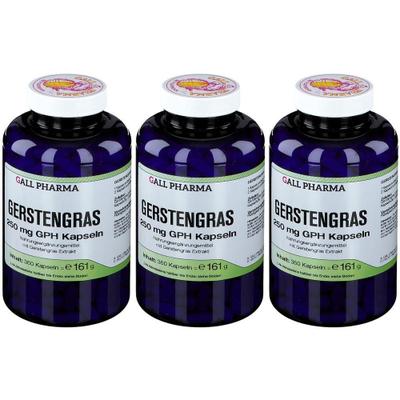 Gerstengras 250 mg GPH Kapseln x3 3x360 St