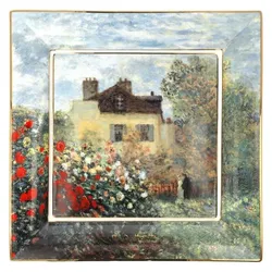 Goebel, Dekoschale, Schale Claude Monet - Das Künstlerhaus, New Bone China, Bunt, 30 cm, 67062521