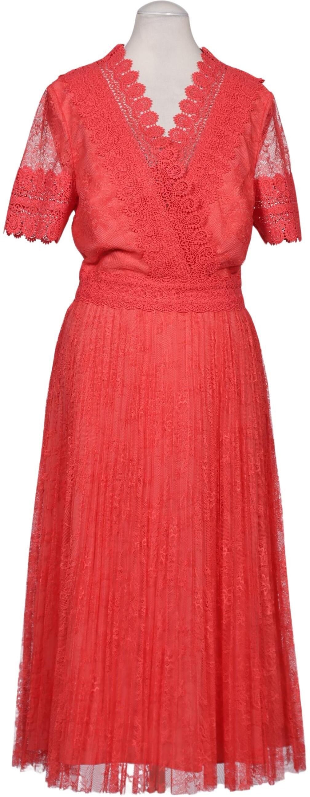 TED Baker Damen Kleid, Rot, Gr. EU 36 (Ted Baker 1), Synthetik - Second Hand