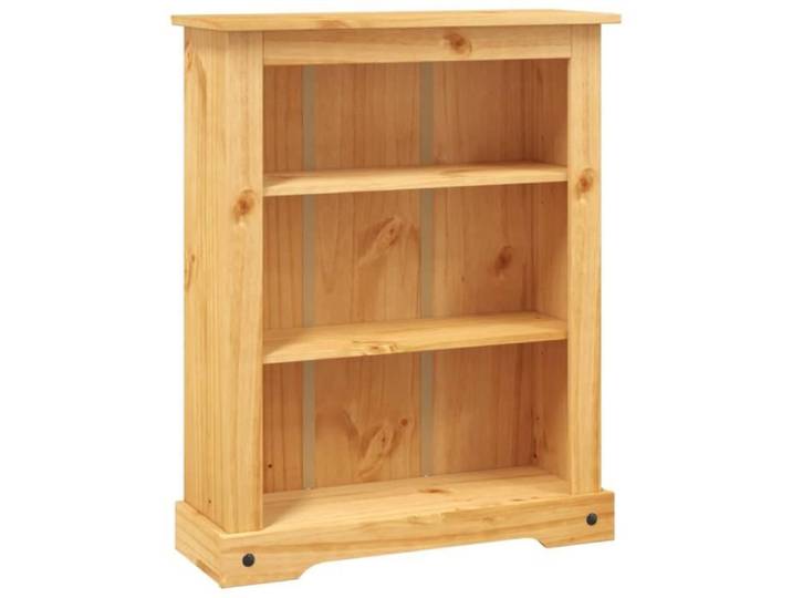 GKK Bibliothèque 3 niveaux - Contemporain - Gamme Corona Pin mexicain 81x29x100 cm A3745