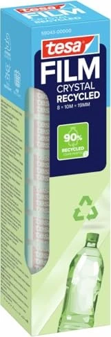 Tesa ECO & CRYSTAL, 8 Rollen 10mX19mm Turm